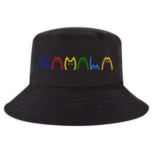 Kamala Harris Cat Lettering Funny Cool Comfort Performance Bucket Hat