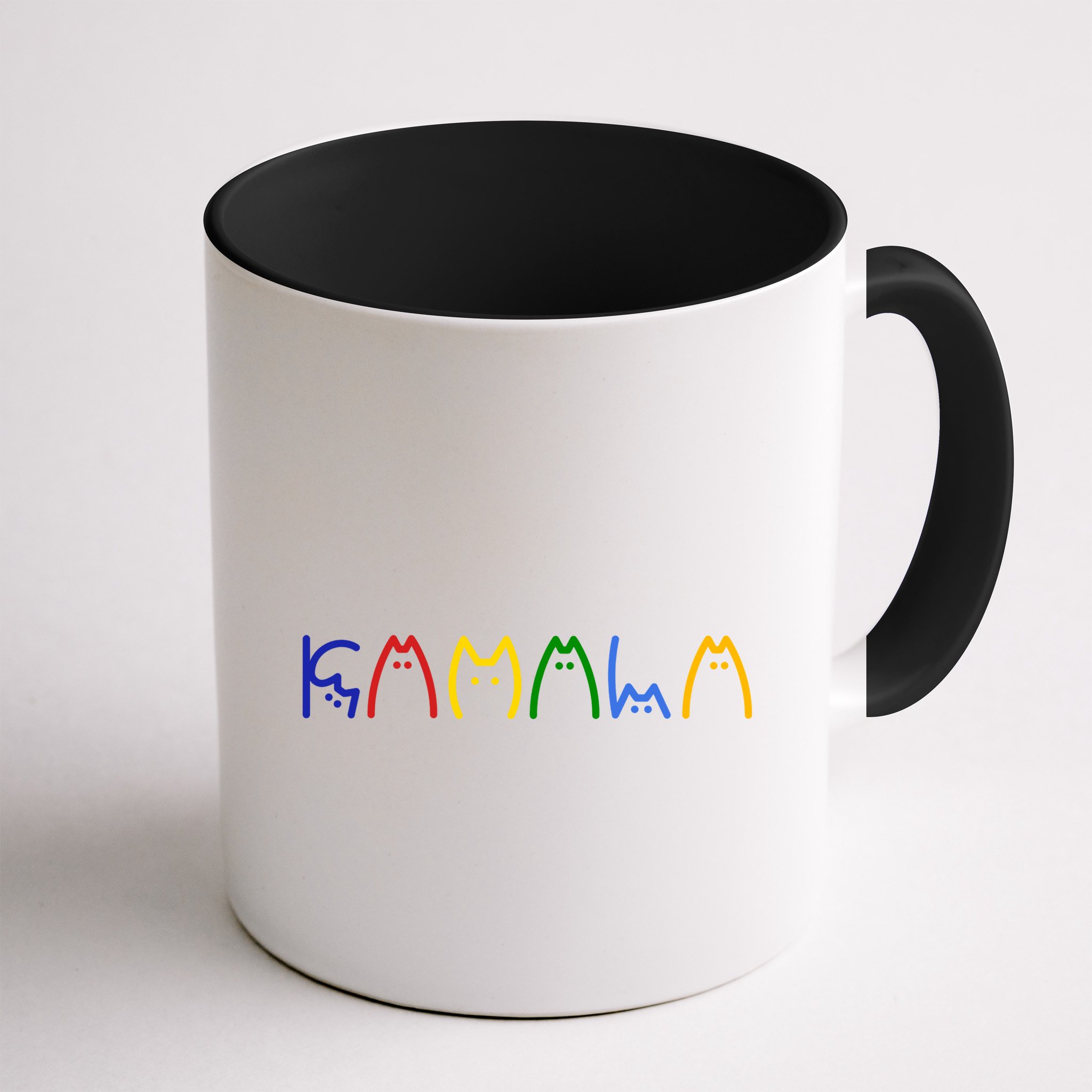 Kamala Harris Cat Lettering Funny Mug