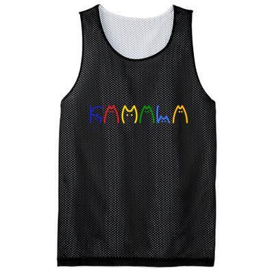 Kamala Harris Cat Lettering Funny Mesh Reversible Basketball Jersey Tank