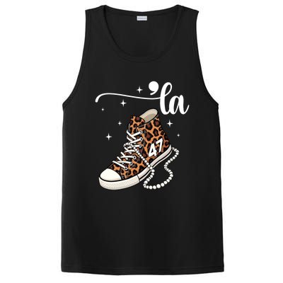 Kamala Harris Chucks And Pearls Comma La And Cute Gift PosiCharge Competitor Tank