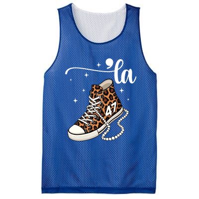 Kamala Harris Chucks And Pearls Comma La And Cute Gift Mesh Reversible Basketball Jersey Tank