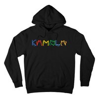 Kamala Harris Cat Lettering Funny Hoodie