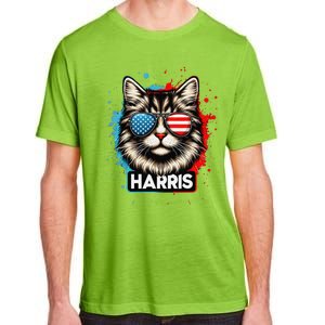 Kamala Harris Cat Ladies 2024 The Presidential Campaign 2024 Adult ChromaSoft Performance T-Shirt