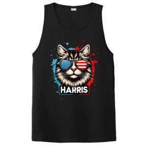 Kamala Harris Cat Ladies 2024 The Presidential Campaign 2024 PosiCharge Competitor Tank