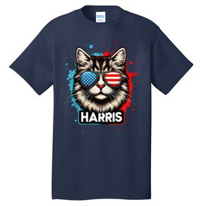 Kamala Harris Cat Ladies 2024 The Presidential Campaign 2024 Tall T-Shirt