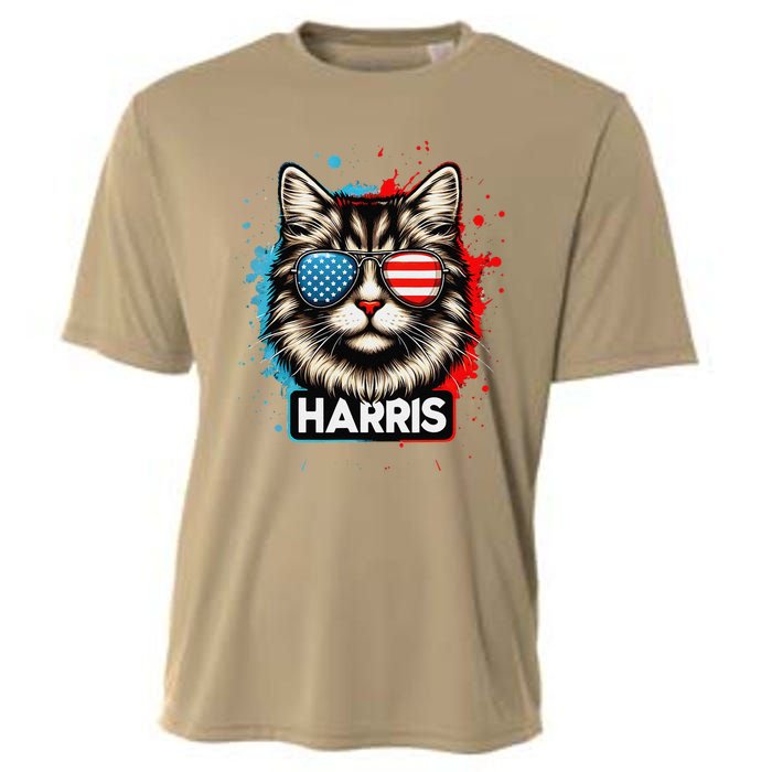 Kamala Harris Cat Ladies 2024 The Presidential Campaign 2024 Cooling Performance Crew T-Shirt