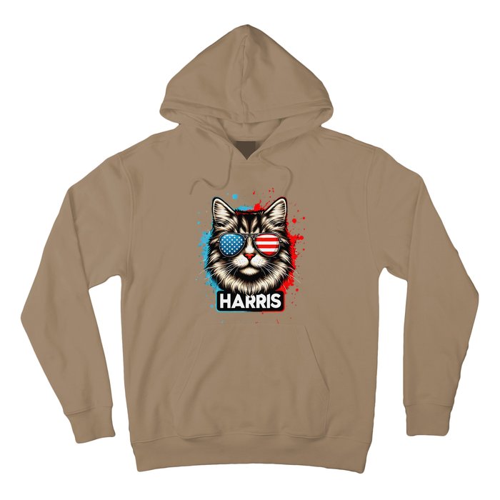 Kamala Harris Cat Ladies 2024 The Presidential Campaign 2024 Hoodie