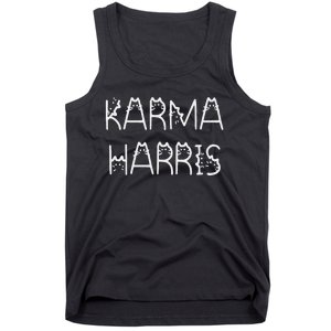 Kamala Harris Cat Lettering Positive Funny Tank Top