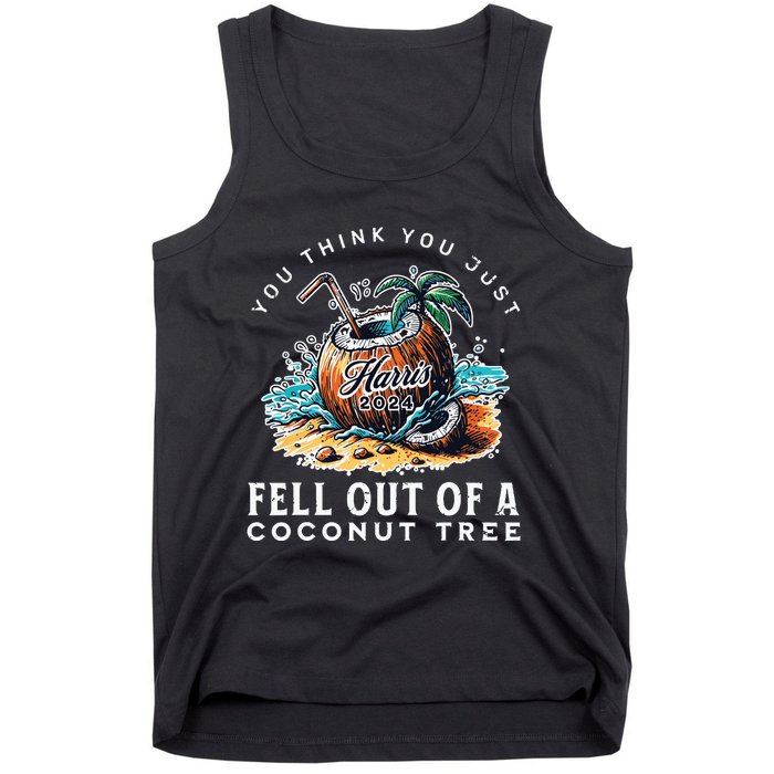 Kamala Harris Coconut Tree Harris For President Election Tank Top