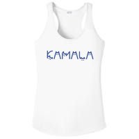 Kamala Harris Cat Lettering Positive Funny Ladies PosiCharge Competitor Racerback Tank