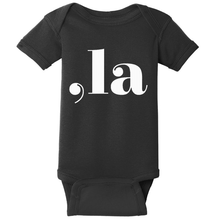 Kamala Harris Comma La Baby Bodysuit