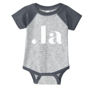 Kamala Harris Comma La Infant Baby Jersey Bodysuit