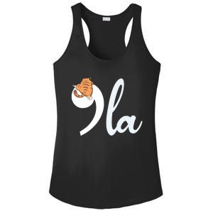 Kamala Harris Cat Ladies President Campaign Funny Comma La Ladies PosiCharge Competitor Racerback Tank