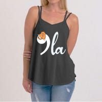 Kamala Harris Cat Ladies President Campaign Funny Comma La Women's Strappy Tank