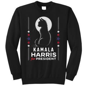 Kamala Harris Cat Ladies Vote Positive Funny 2024 Sweatshirt