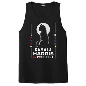 Kamala Harris Cat Ladies Vote Positive Funny 2024 PosiCharge Competitor Tank