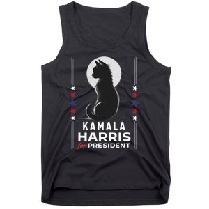 Kamala Harris Cat Ladies Vote Positive Funny 2024 Tank Top