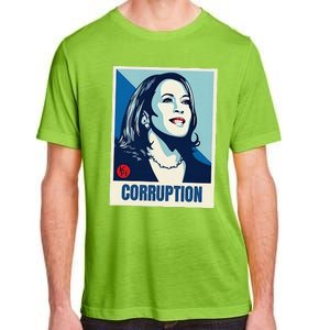 Kamala Harris Corruption Adult ChromaSoft Performance T-Shirt