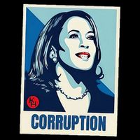 Kamala Harris Corruption Drawstring Bag