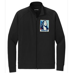 Kamala Harris Corruption Stretch Full-Zip Cadet Jacket