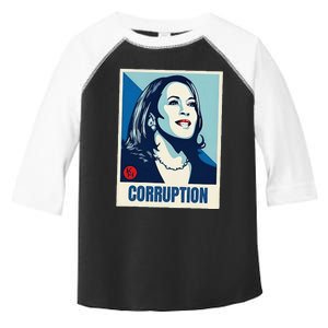 Kamala Harris Corruption Toddler Fine Jersey T-Shirt