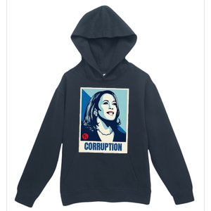 Kamala Harris Corruption Urban Pullover Hoodie