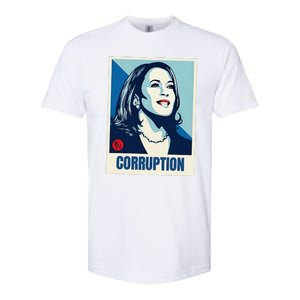 Kamala Harris Corruption Softstyle CVC T-Shirt