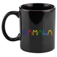 Kamala Harris Cat Lettering Funny 11oz C Handle Ceramic Mug