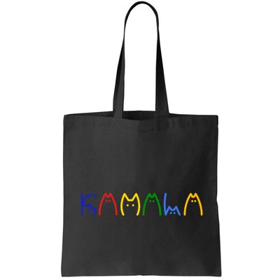 Kamala Harris Cat Lettering Funny Bag