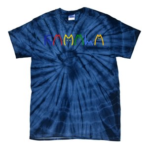 Kamala Harris Cat Lettering Funny Tie-Dye T-Shirt