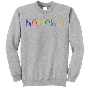 Kamala Harris Cat Lettering Funny Sweatshirt