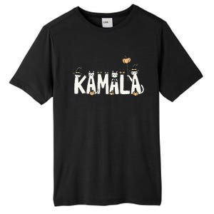 Kamala Halloween Cat Lover Witch Name Design Tall Fusion ChromaSoft Performance T-Shirt