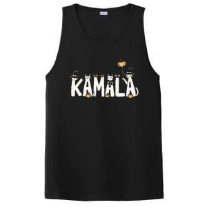 Kamala Halloween Cat Lover Witch Name Design PosiCharge Competitor Tank