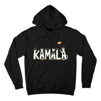 Kamala Halloween Cat Lover Witch Name Design Tall Hoodie