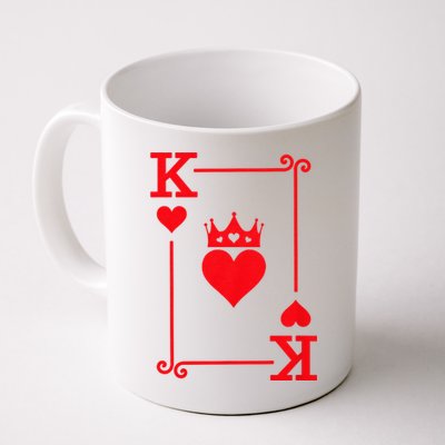 King Hearts Card Costume Playing Cards King Of Hearts Coffee Mug