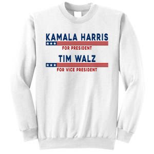 Kamala Harris Cat Lettering Positive Minimalist Premium Sweatshirt