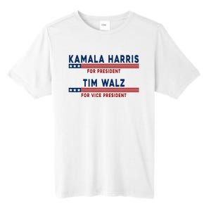 Kamala Harris Cat Lettering Positive Minimalist Premium Tall Fusion ChromaSoft Performance T-Shirt