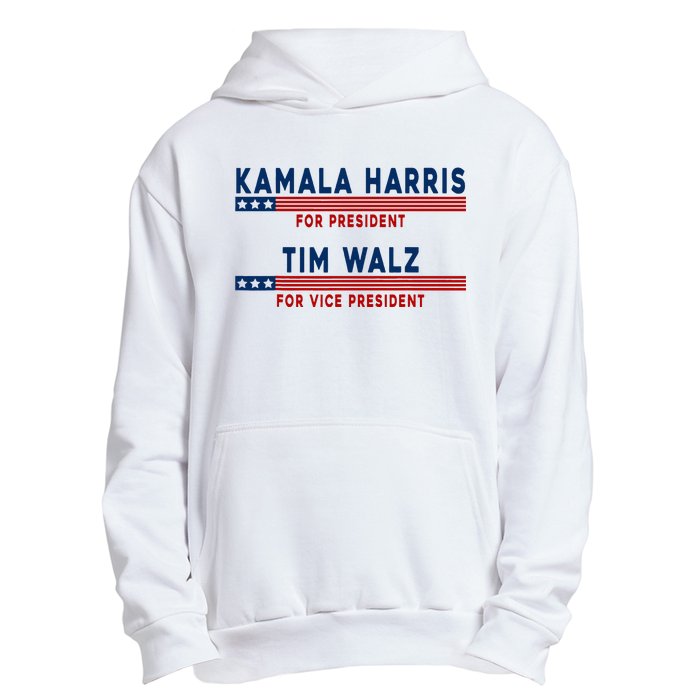 Kamala Harris Cat Lettering Positive Minimalist Premium Urban Pullover Hoodie