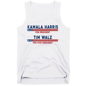 Kamala Harris Cat Lettering Positive Minimalist Premium Tank Top