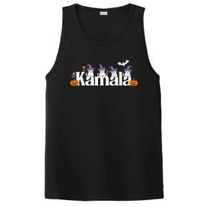 Kamala Harris Cat Lettering Funny Halloween Kamala Cat PosiCharge Competitor Tank