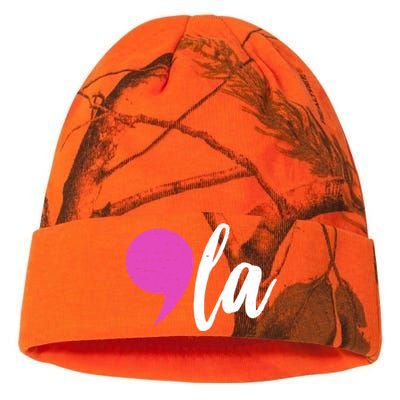 Kamala Harris Comma 2024 Election Kati Licensed 12" Camo Beanie