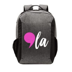 Kamala Harris Comma 2024 Election Vector Backpack