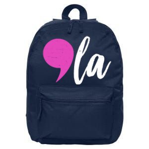 Kamala Harris Comma 2024 Election 16 in Basic Backpack