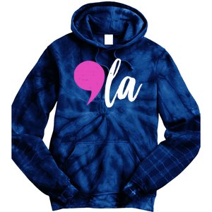 Kamala Harris Comma 2024 Election Tie Dye Hoodie