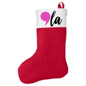 Kamala Harris Comma 2024 Election Felt Holiday Christmas Stocking