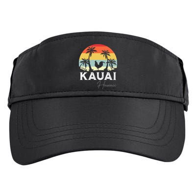 Kauai Hawaii Chicken Lover Souvenir Adult Drive Performance Visor