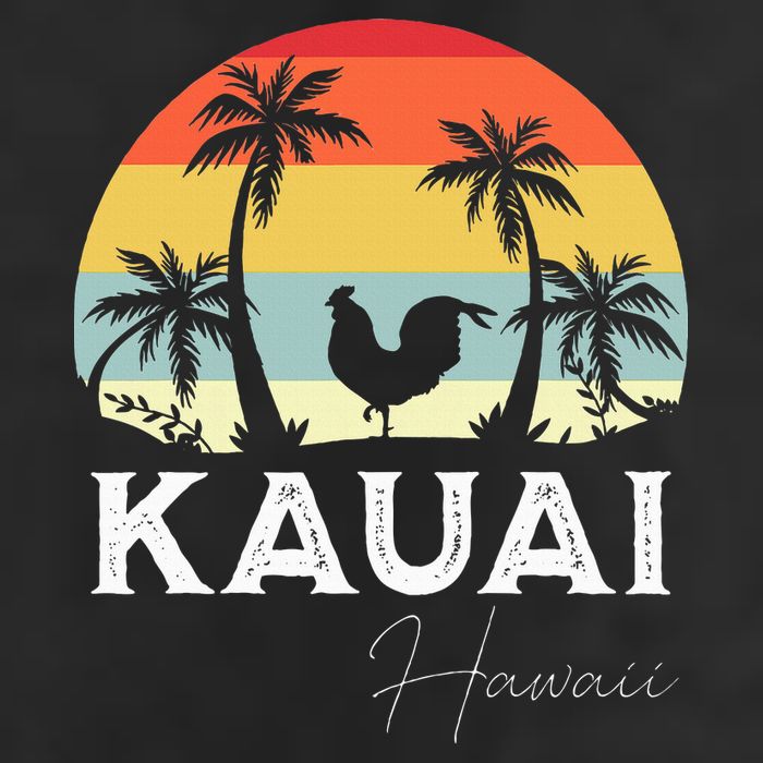 Kauai Hawaii Chicken Lover Souvenir Adult Drive Performance Visor