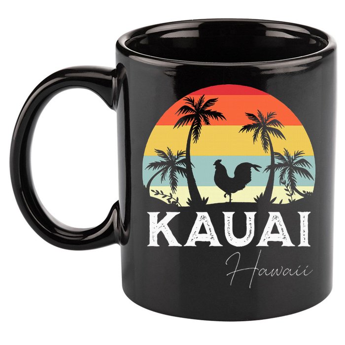 Kauai Hawaii Chicken Lover Souvenir 11oz C Handle Ceramic Mug