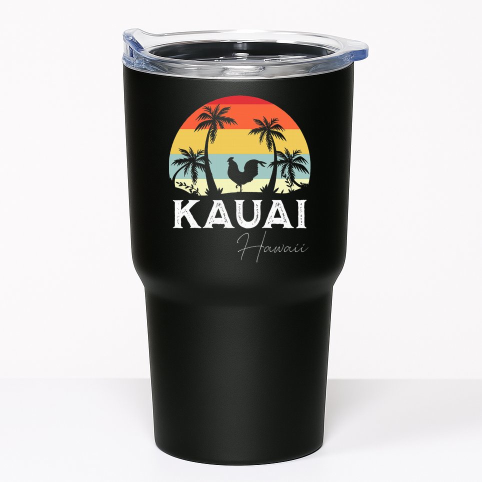 Kauai Hawaii Chicken Lover Souvenir Tumbler