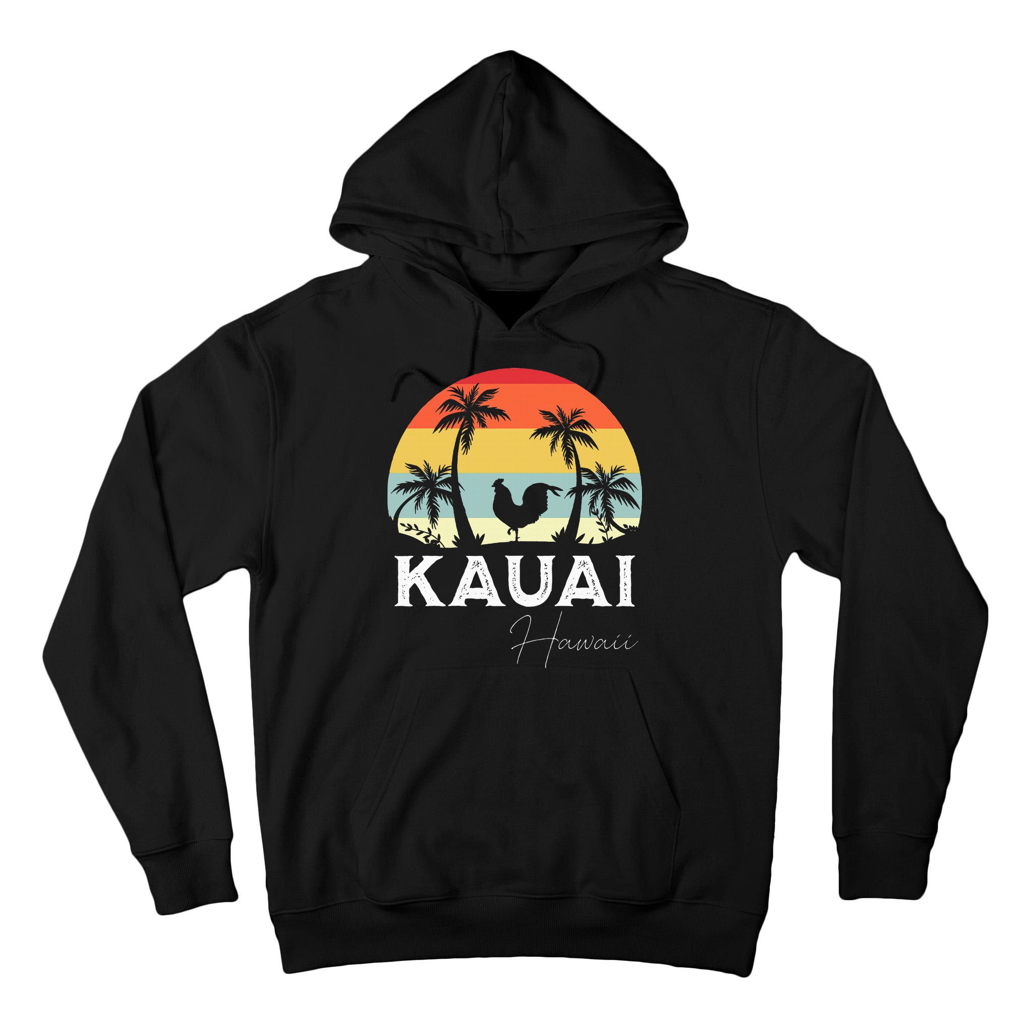 Kauai Hawaii Chicken Lover Souvenir Tall Hoodie